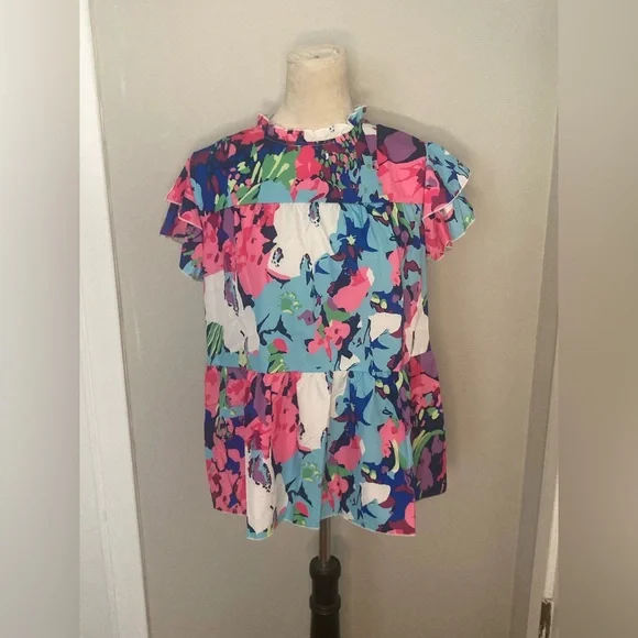 SHEIN Floral Blouse - Picture 2 of 5